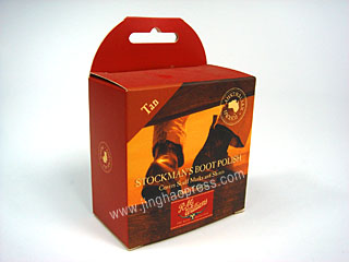 鞋油包装盒