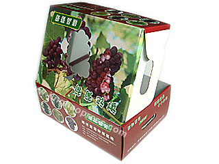 果蔬摇盖式包装盒